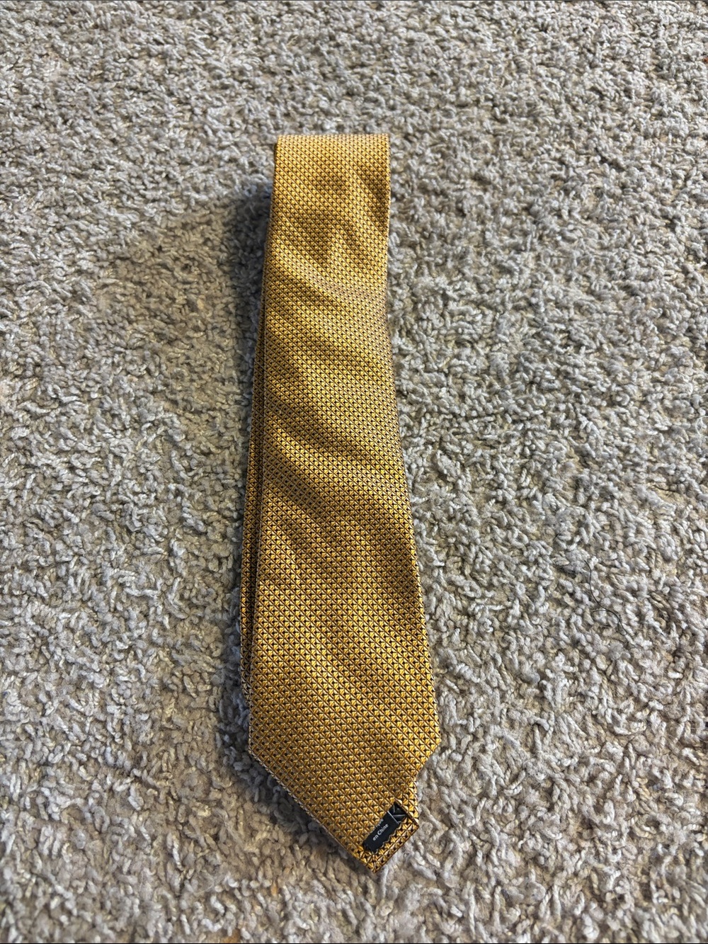 Nordstrom Gold Micro-Pattern Men's Tie